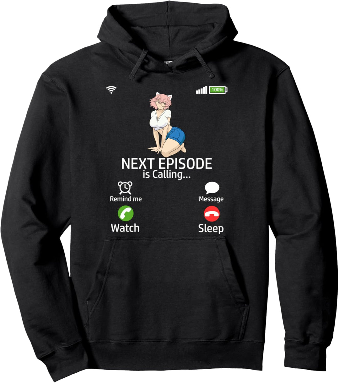 Manga ruft an Anime ruft an Cosplay Nächste Folge ruft an Pullover Hoodie