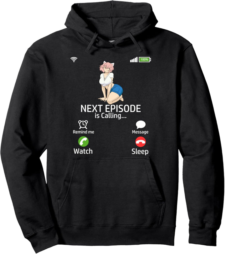 Manga ruft an Anime ruft an Cosplay Nächste Folge ruft an Pullover Hoodie
