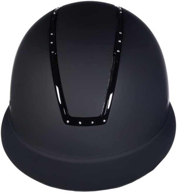 HKM Unisex ? Erwachsene Shield Diamond Reithelme, Schwarz, L