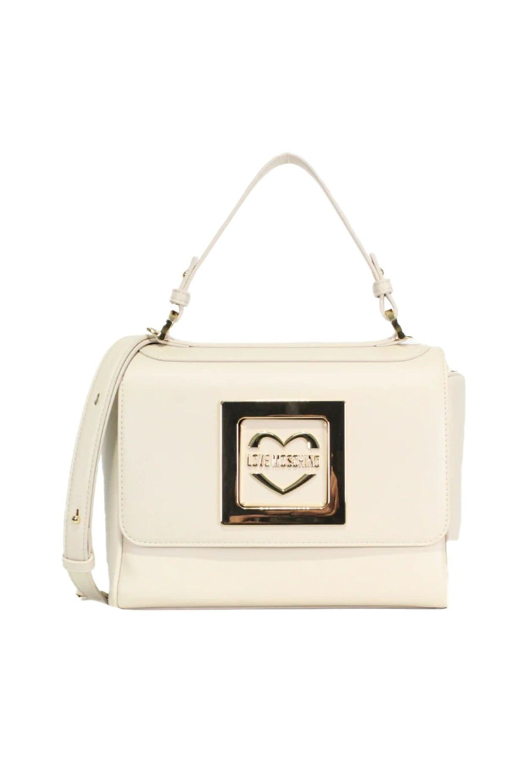 Love Moschino Women's Jc4302pp0gkv0 Handbag, 21X26X10 Ecru, Ecru