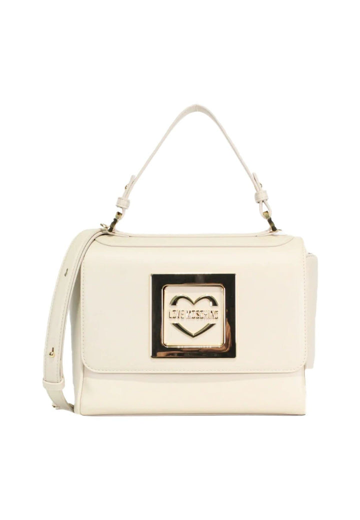 Love Moschino Women's Jc4302pp0gkv0 Handbag, 21X26X10 Ecru, Ecru