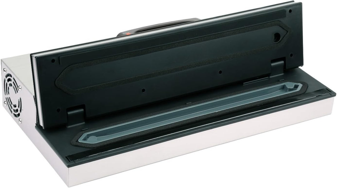 METRO Professional Balkenvakuumierer GVS2040, Edelstahl, 49.3 x 30.1 x 16.2 cm, max. Beutelbreite: 4