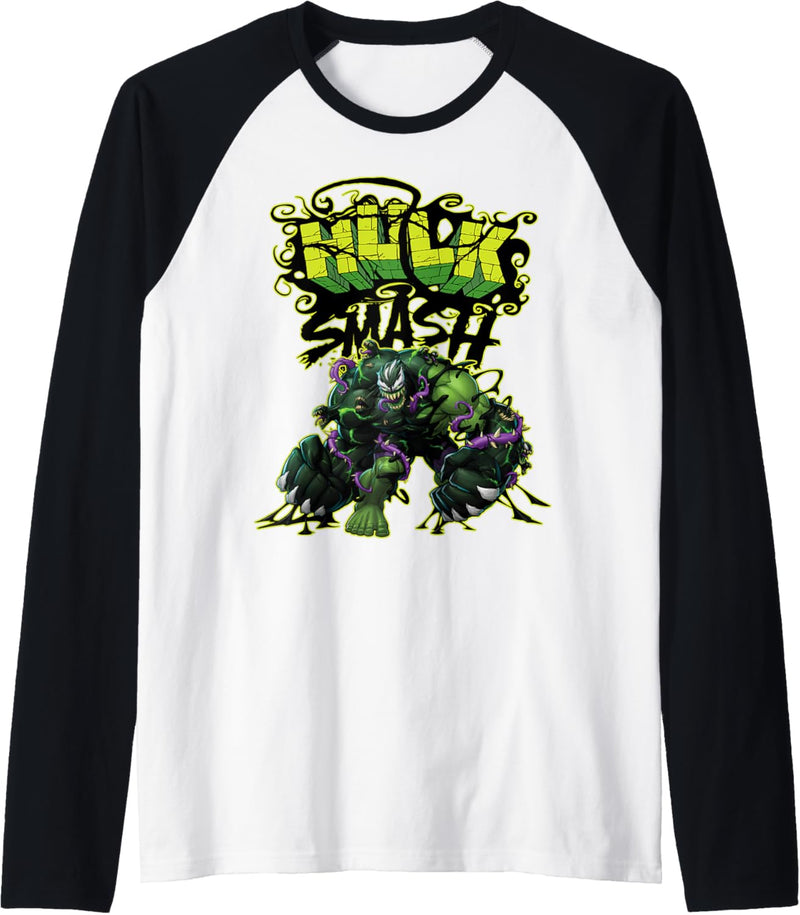 Marvel Hulk Venom Smash Portrait Raglan