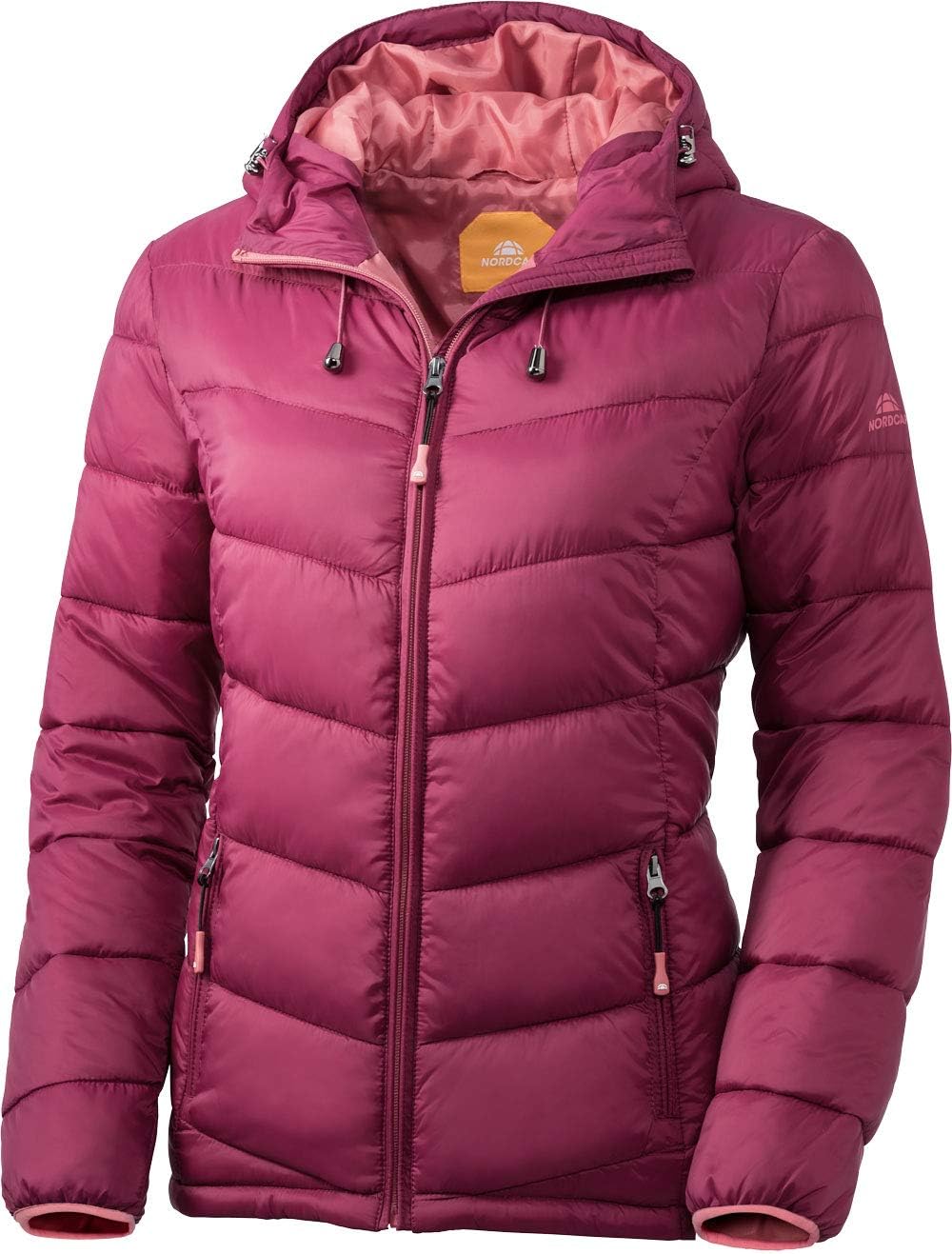NORDCAP Steppjacke Damen, leichte Übergangsjacke, 100% Wattierung, atmungsaktive Frühlingsjacke, Gr.