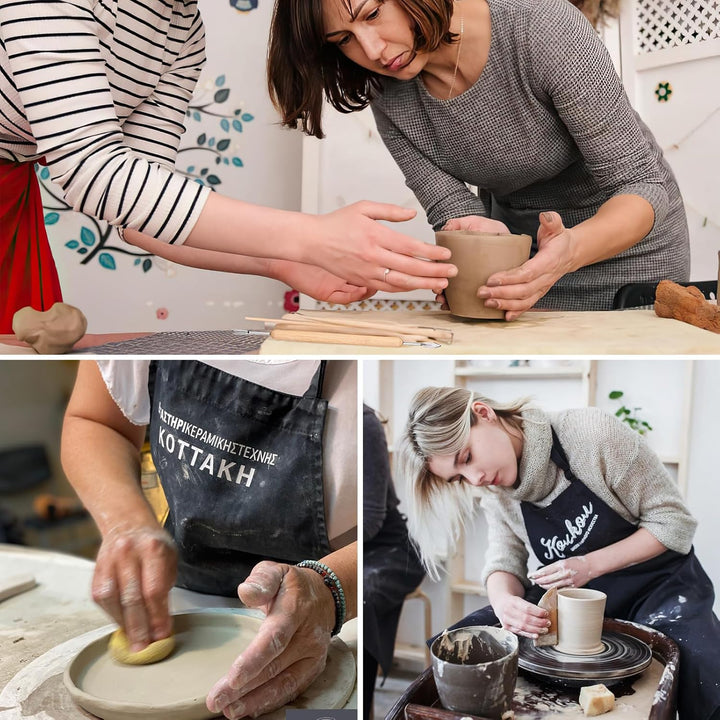 FAMKEEP Modellierwerkzeug,55 Stück Ton Werkzeug,Carving Tools Clay Keramik Sculpting Ton Werkzeug mi