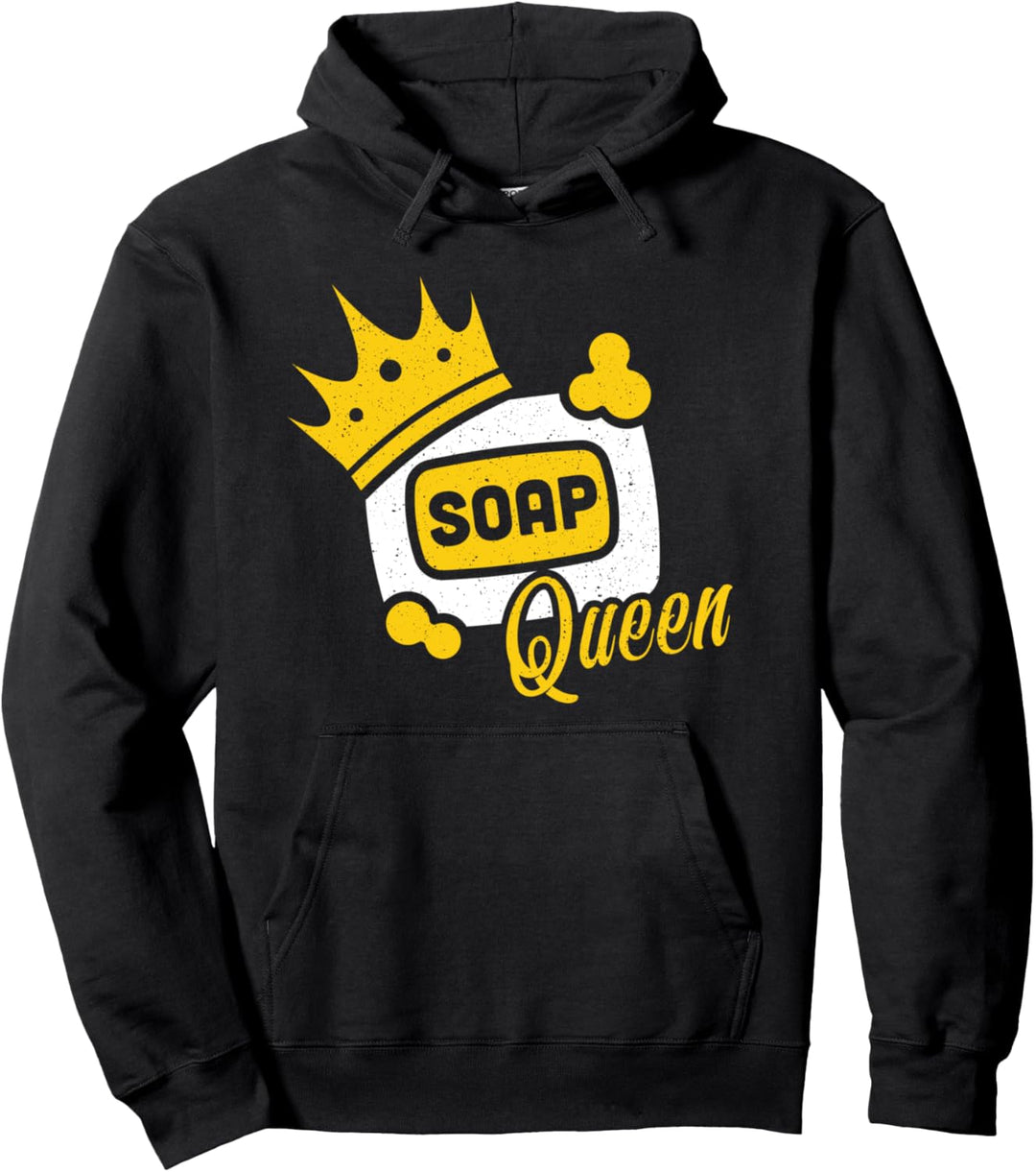 Soap queen - saponification soap maker gift Pullover Hoodie
