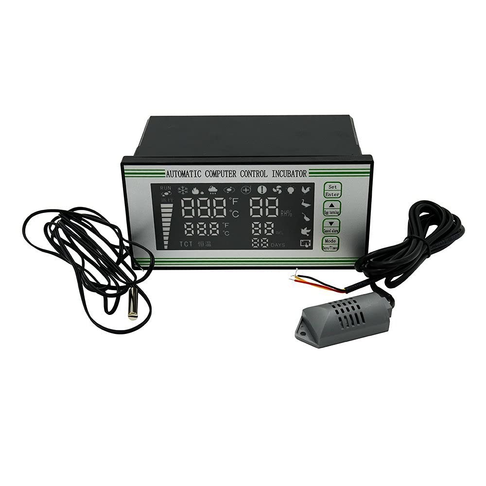 PAIDUOJI Digitaler Thermostat, multifunktional, für Inkubator von Eiern, kleine Grösse xm-18 (XM-18S