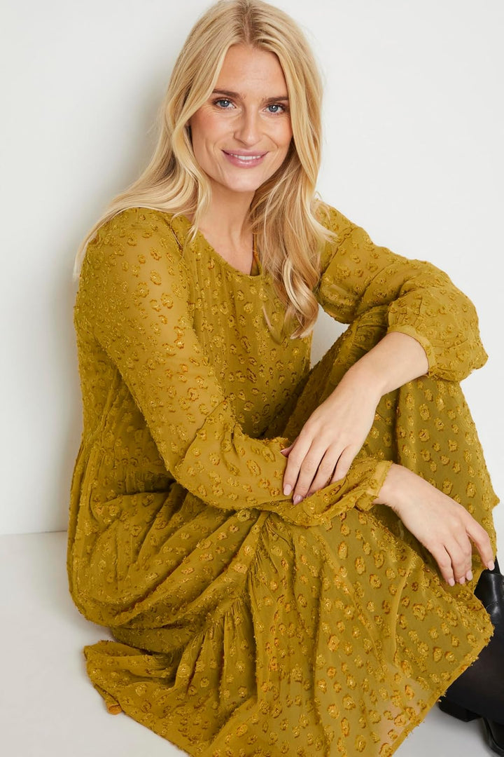 KAFFE Kleid KAclark Long Sleeve 36 Cumin, 36 Cumin