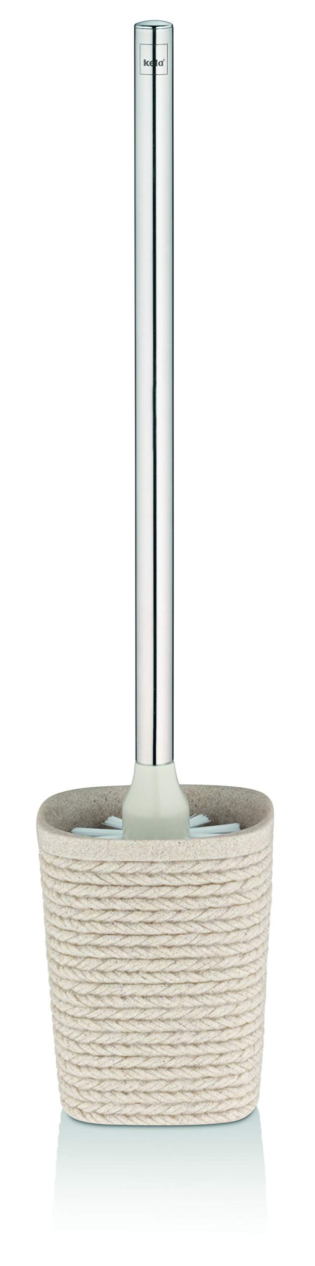 Kela Badkamer WC-Bürste, Polyester, Beige, 10 mm x 10 mm