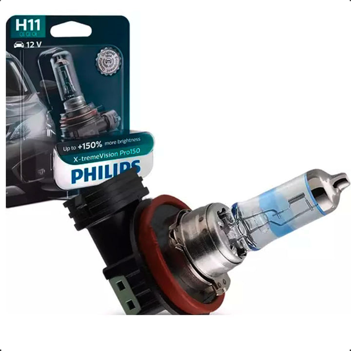 Philips automotive lighting Philips 12362XVPB1 Halogen Leuchtmittel X-tremeVision H11 55W - 12 V, Ge