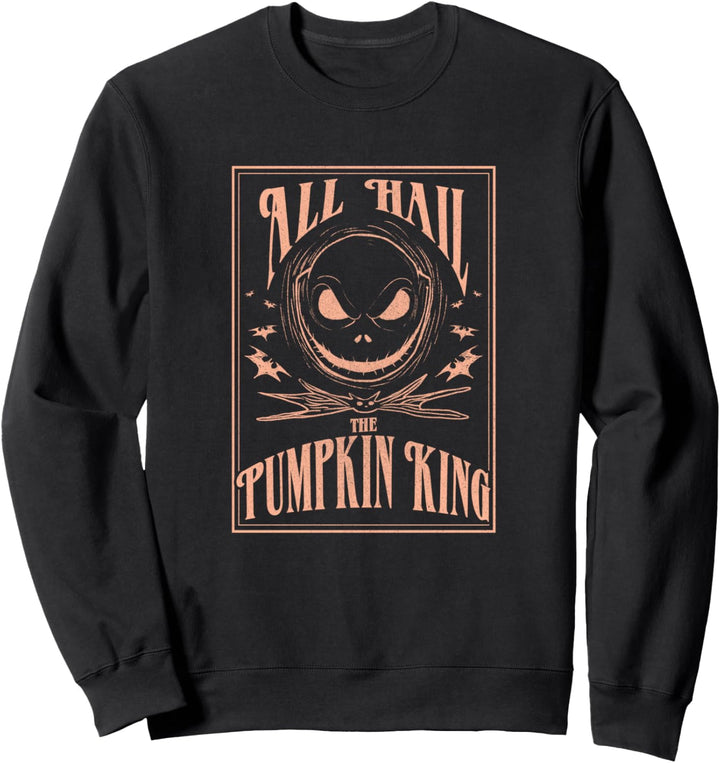 Disney The Nightmare Before Christmas Hail The Pumpkin King Sweatshirt