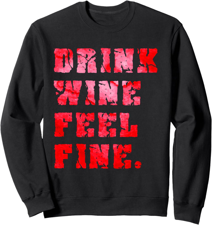 Wein Trinken Restaurant Winzer Winzer Wein Steward Kellner Sweatshirt