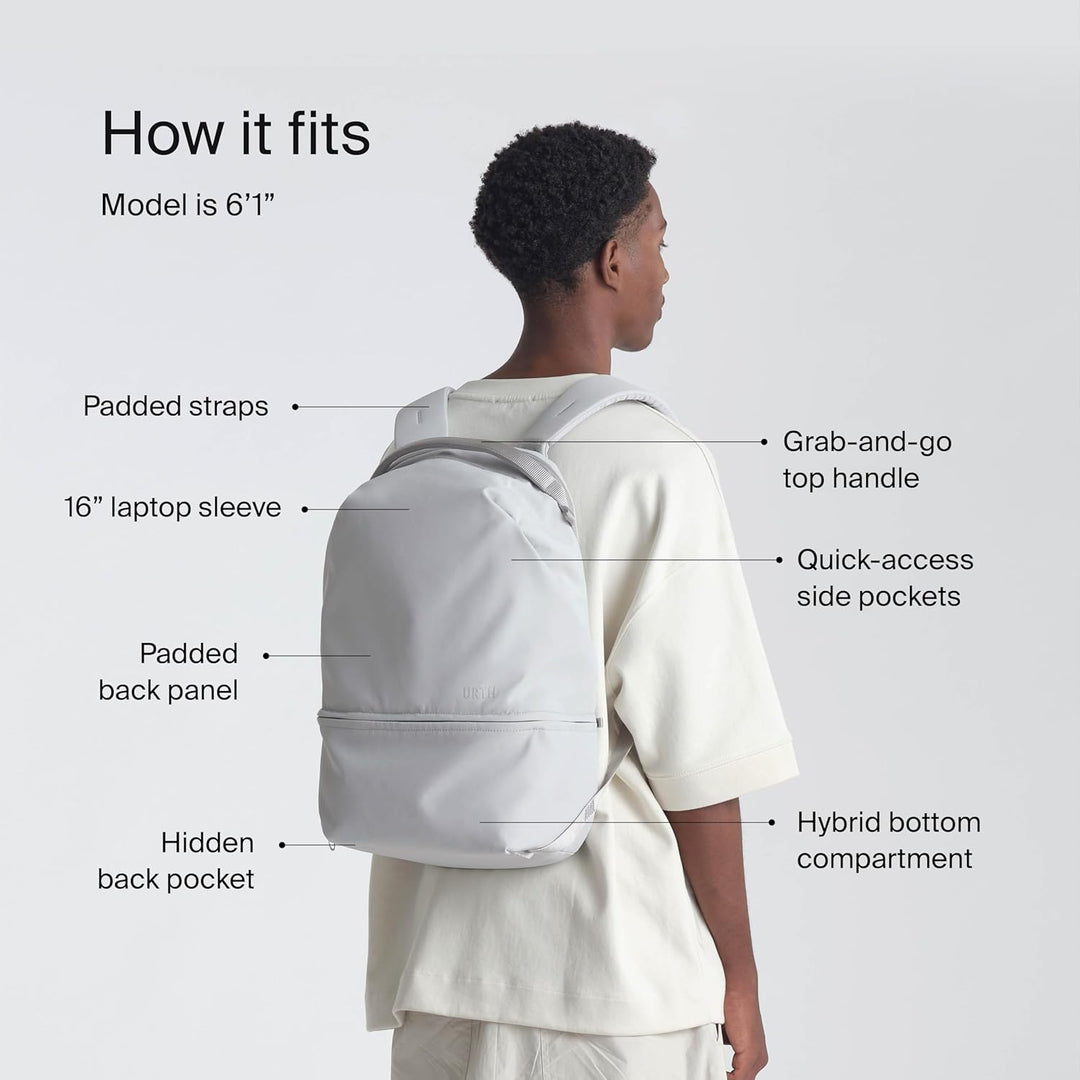Urth Arkose 20L Modular Camera Backpack – for DSLR, Lens, 15/16” Laptop, Weatherproof + Recycled 20L