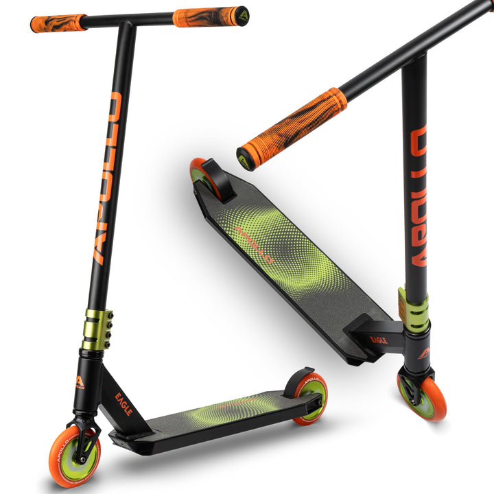Apollo Stunt Scooter - Eagle, eloxierter Profi Stuntroller, Kinder Scooter mit ABEC 9 Kugellagern, 1