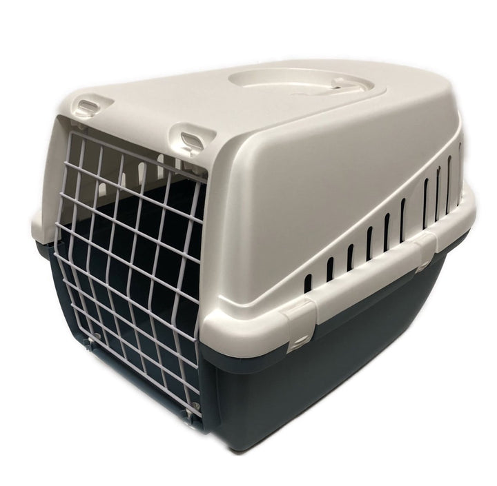Savic Transport Trotterbox 1 - Blau/Weiss - 48 x 33 x 31 cm 1,122 blau, 1,122 blau