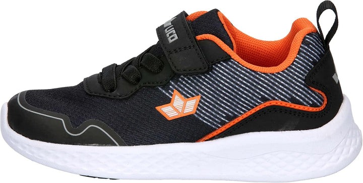 Lico Unisex Kinder Serent Vs Sneaker 29 EU Schwarz Orange, 29 EU Schwarz Orange