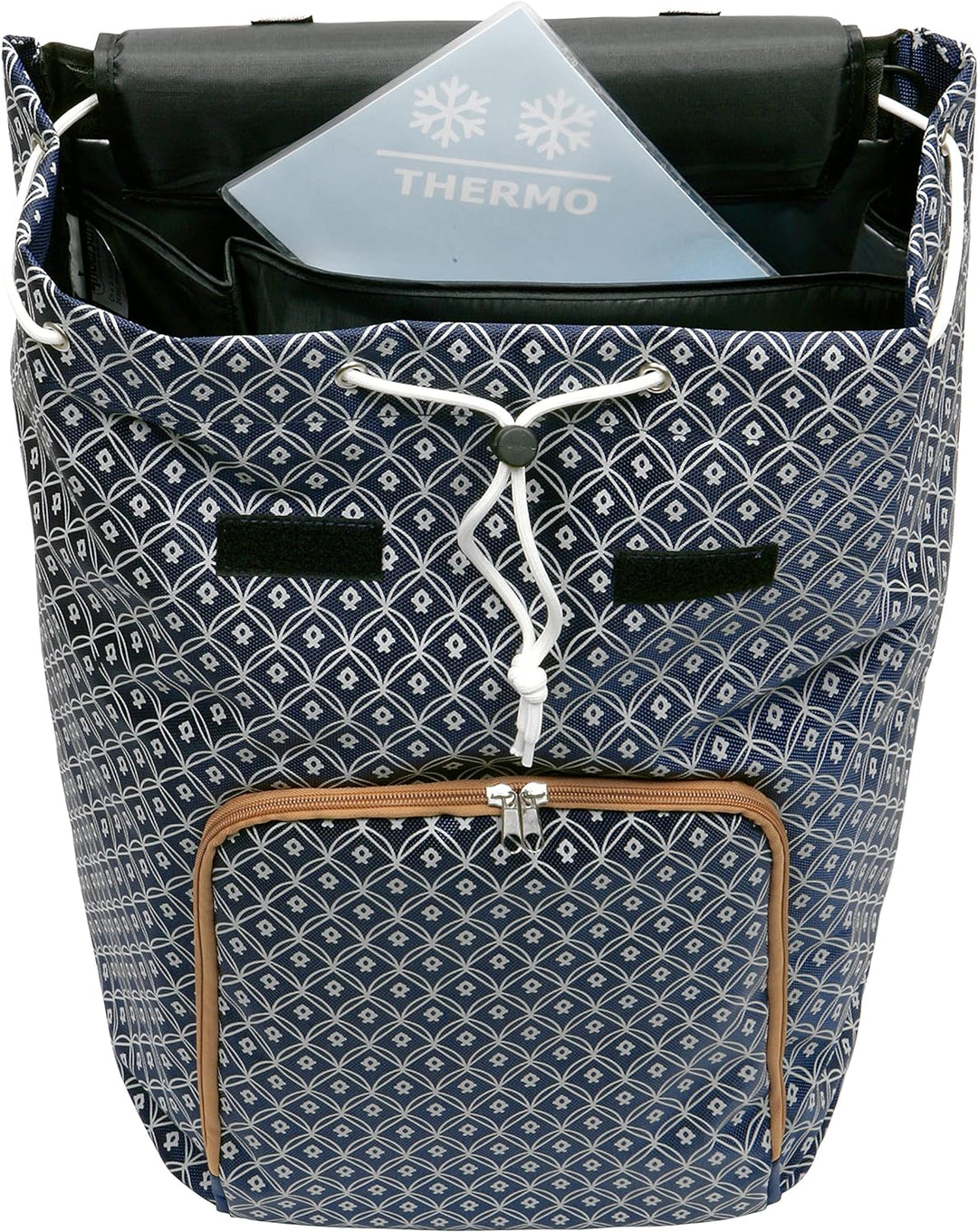 Andersen Shopper Unus Alu höhenverstellbar mit Kugellagerrad Ø 17 cm und 47 Liter Tasche Famke mit K