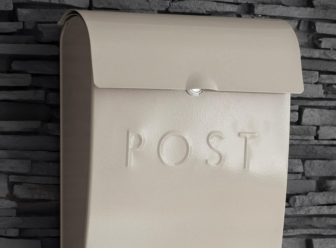Graden Trading Briefkasten mit Schloss, Clay, Clay