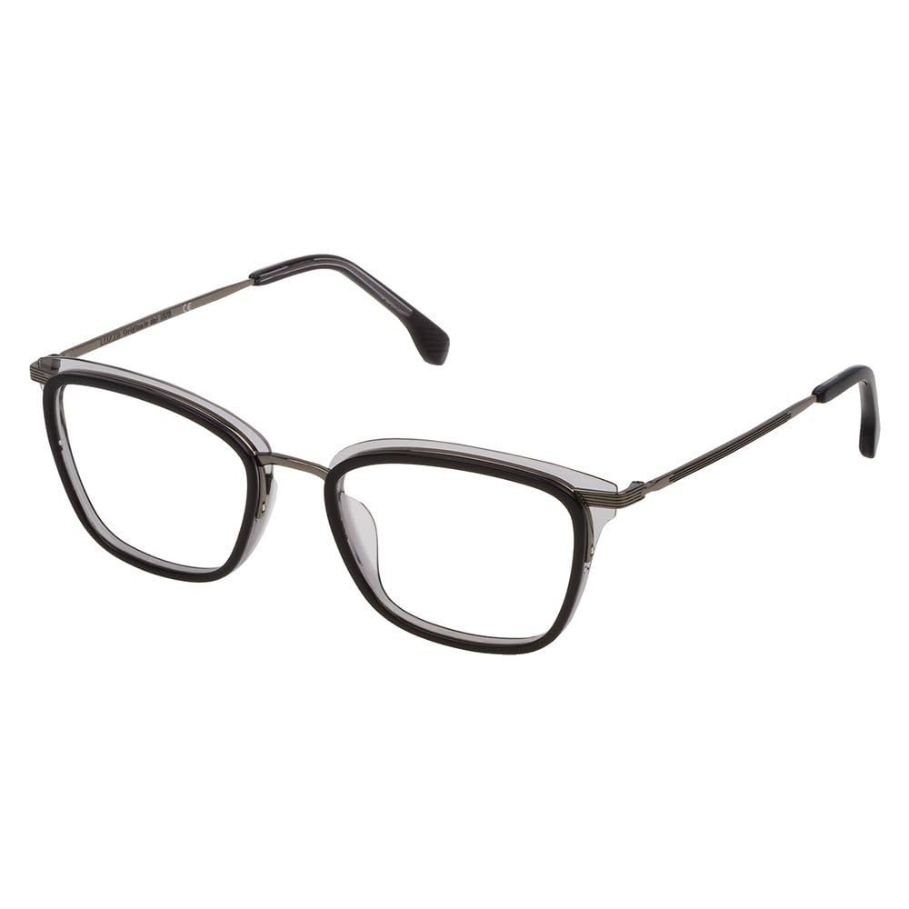 Lozza Unisex Vl2306510568 Sunglasses, Total Shiny Gun, 51