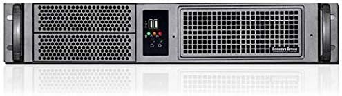 Rack Chassis 19" 2U Black 2U Schwarz, 2U Schwarz