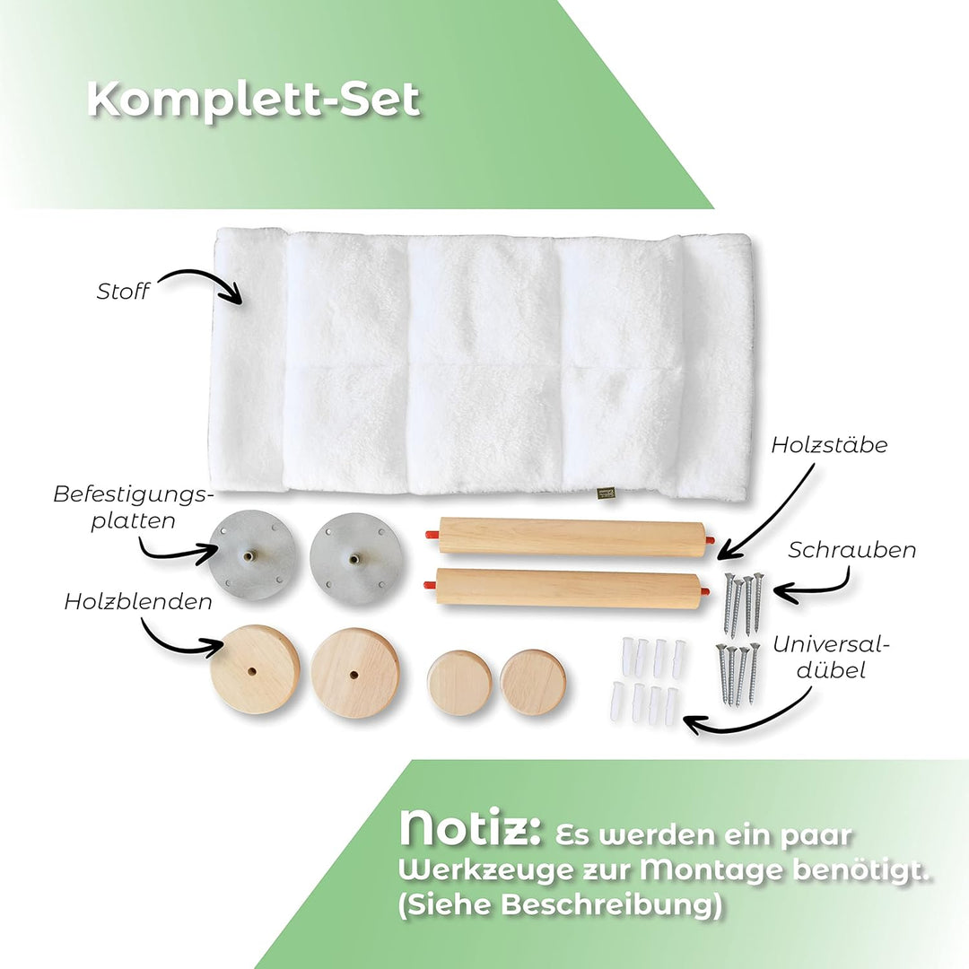 Katzenhängematte zur Wandmontage, ECO Katzenbett Katzen Hängematte für die Wand, zur Erweiterung Ein