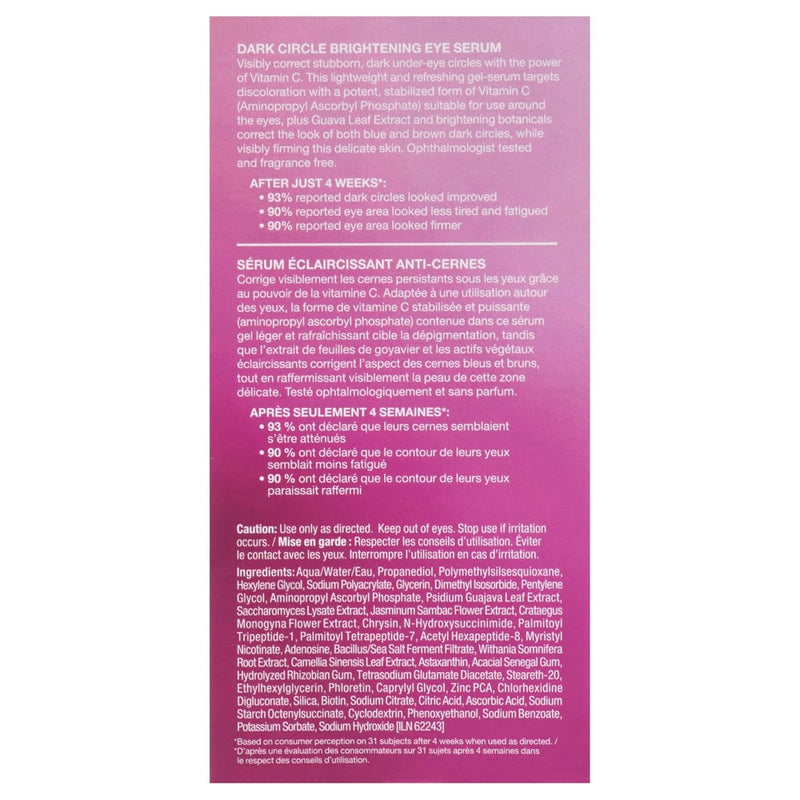 StriVectinMULTI-ACTION SUPER-C dark circle brightening eye serum 15 ml Super C Augenserum, Super C A
