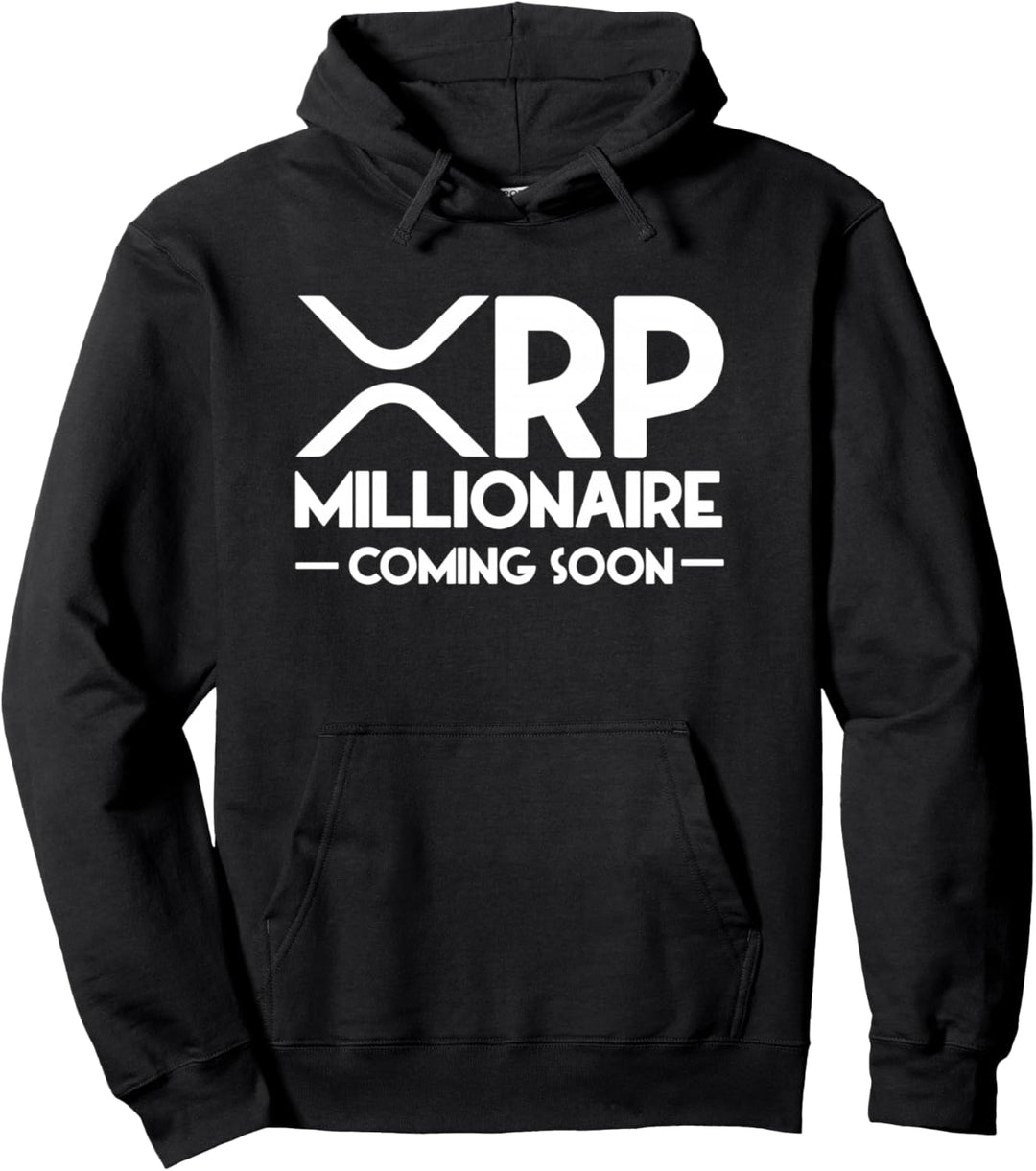 Xrp Millionaire Coming Soon Ripple Xrp Crypto Pullover Hoodie