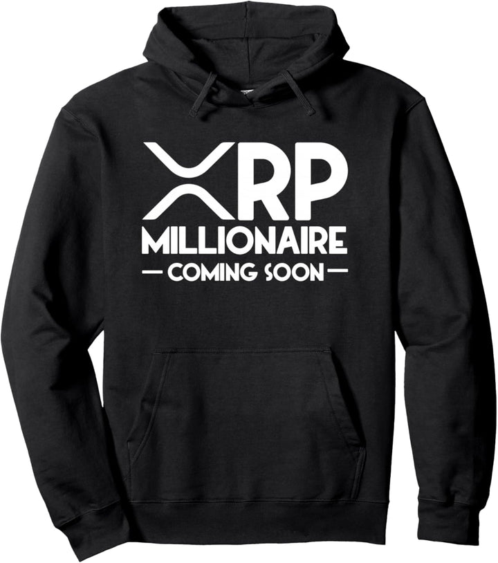 Xrp Millionaire Coming Soon Ripple Xrp Crypto Pullover Hoodie