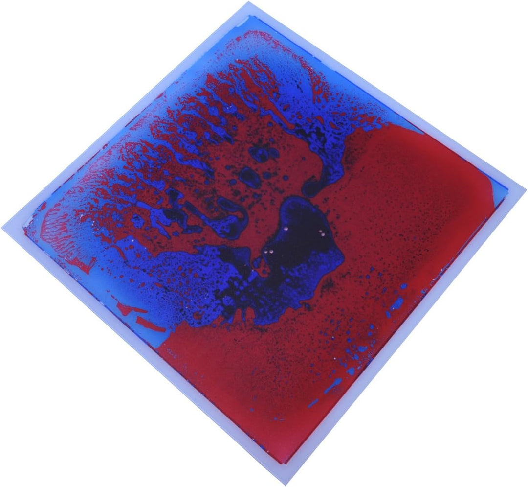 Art3d Bunte, flüssige Tanzboden-Puzzles Spielmatte, dekoratives Bodenbelag-System 1 Tile (12" x 12")