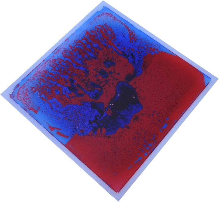 Art3d Bunte, flüssige Tanzboden-Puzzles Spielmatte, dekoratives Bodenbelag-System 1 Tile (12" x 12")