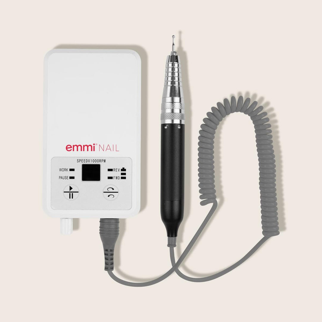 Emmi Nail Fräser I Elektrischer Fräser für Gelnägel I Elektrische Nagelfeile I Entfernt Gel & Lack (
