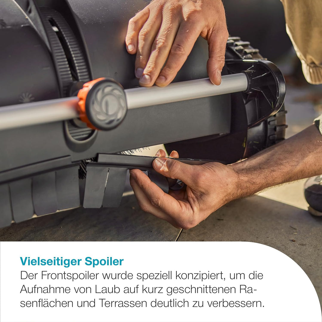 Gardena Nachrüstset für Laub- und Rasensammler Garden Helpers: Effektives Sammeln von Laub auf Terra