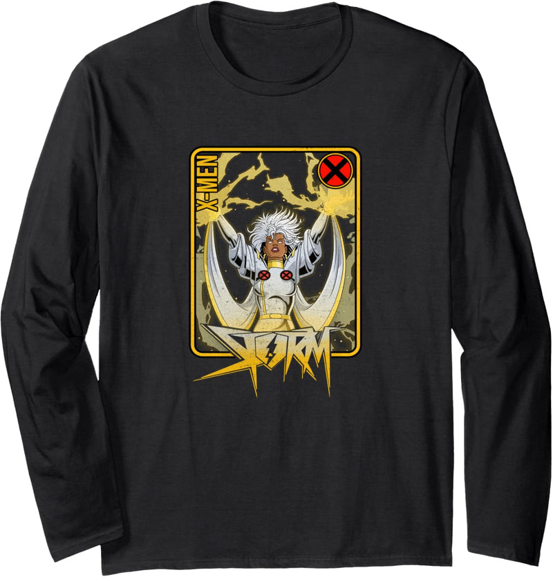 Marvel X-Men Storm Playing Card Langarmshirt