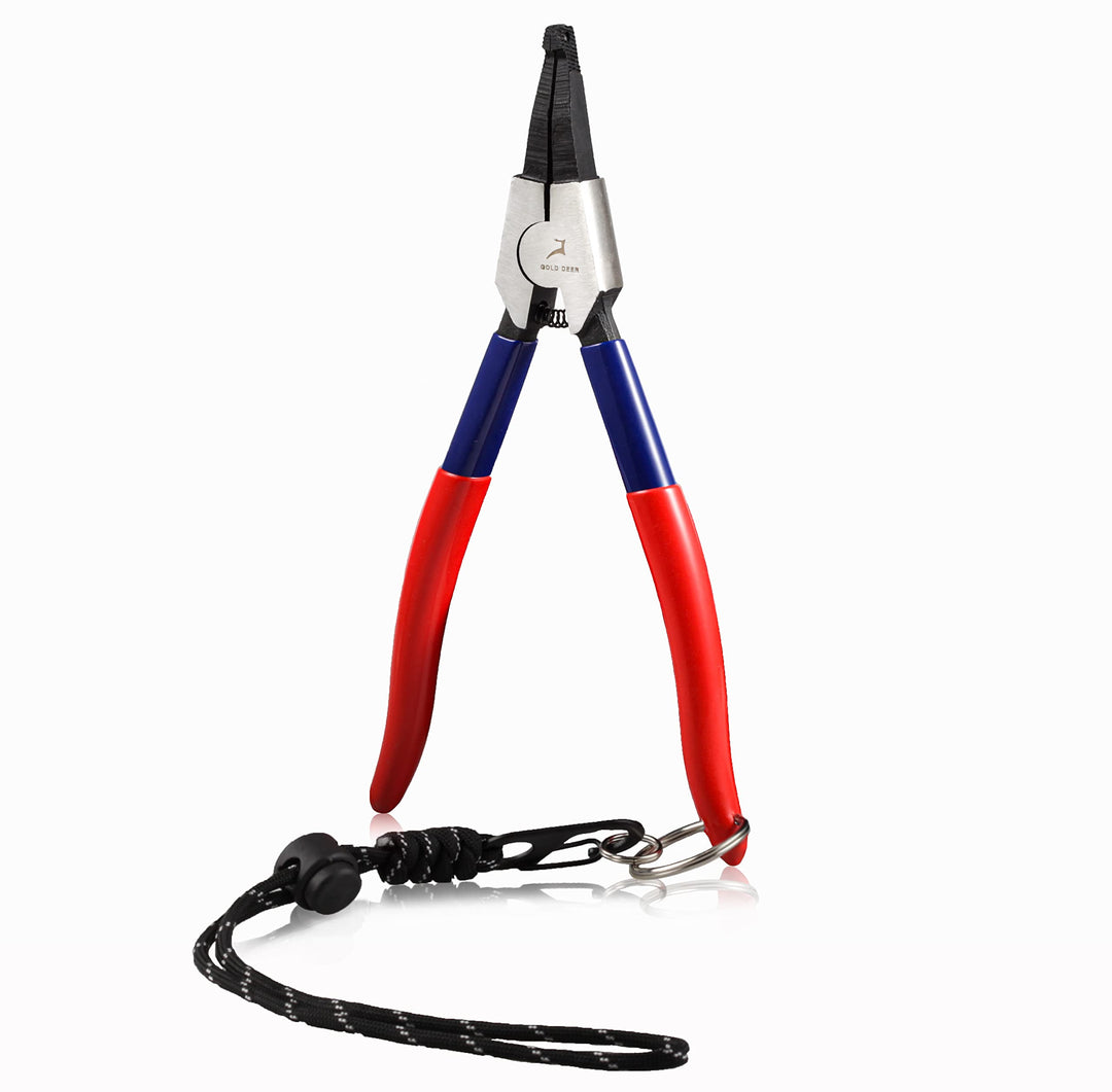 Sicherungsringzange, 20,3 cm, Sicherungsringzange, Sicherungsring, Hufeisen-Unterlegscheibe, speziel