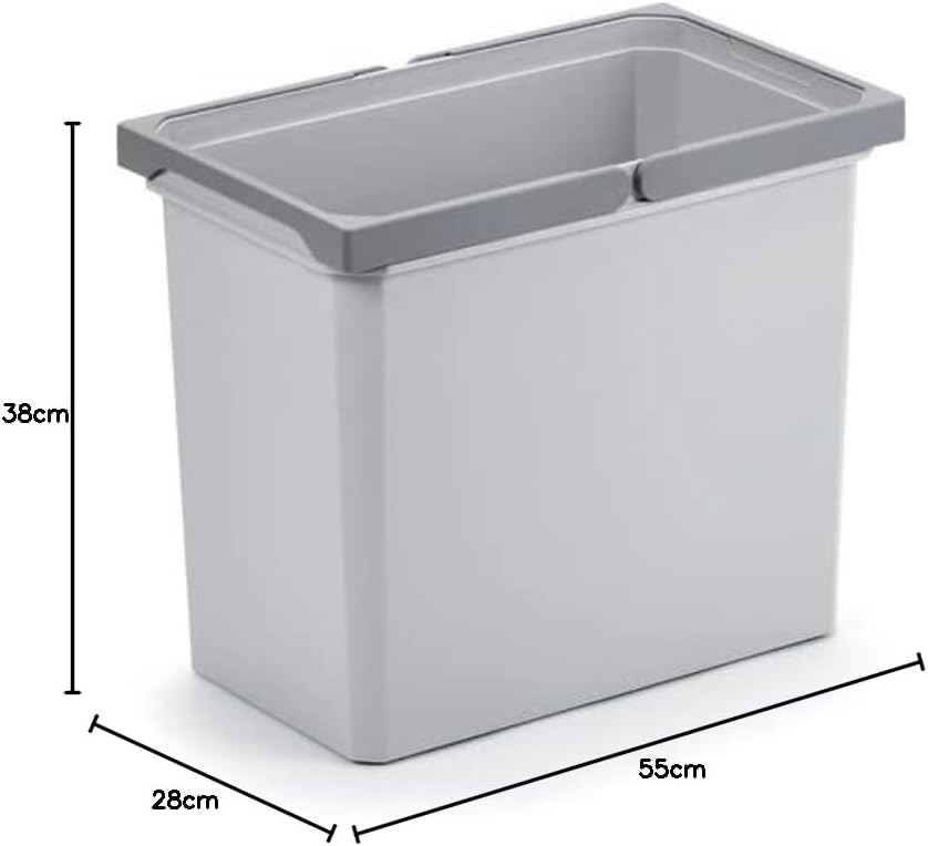 Naber, Ersatzeimer, hellgrau (22 Liter)