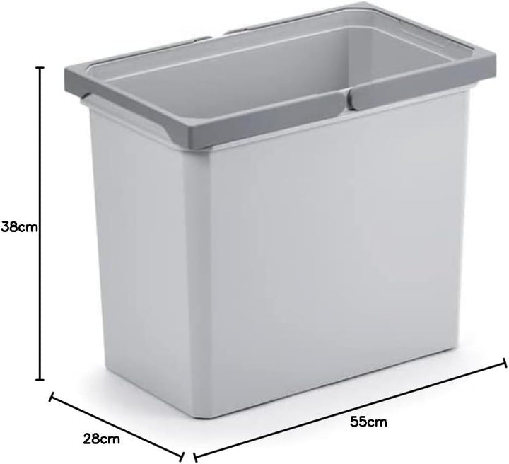 Naber, Ersatzeimer, hellgrau (22 Liter)