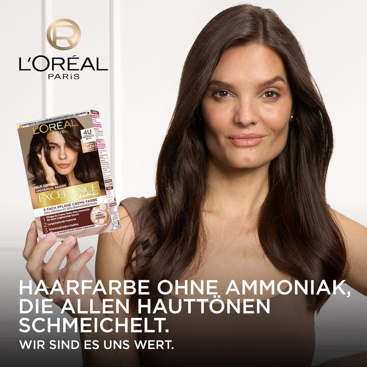 L'Oréal Paris Permanente Haarfarbe für jeden Hautton, Coloration ohne Ammoniak, Universale Nude-Töne