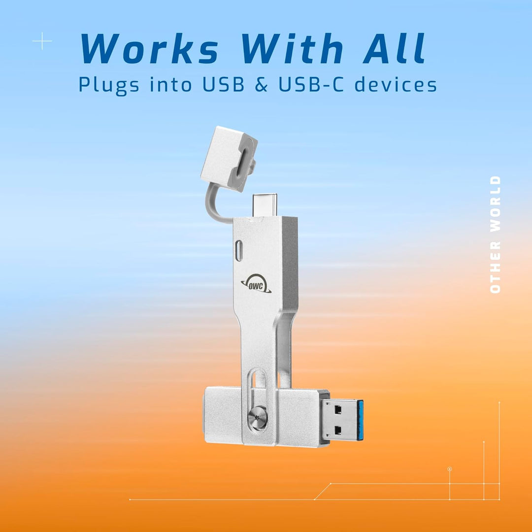 OWC 500GB Envoy Pro Mini USB-C + USB-A (10Gb/s) Portable SSD