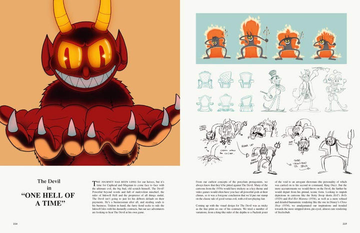 The Art of Cuphead, Gebundenes Buch