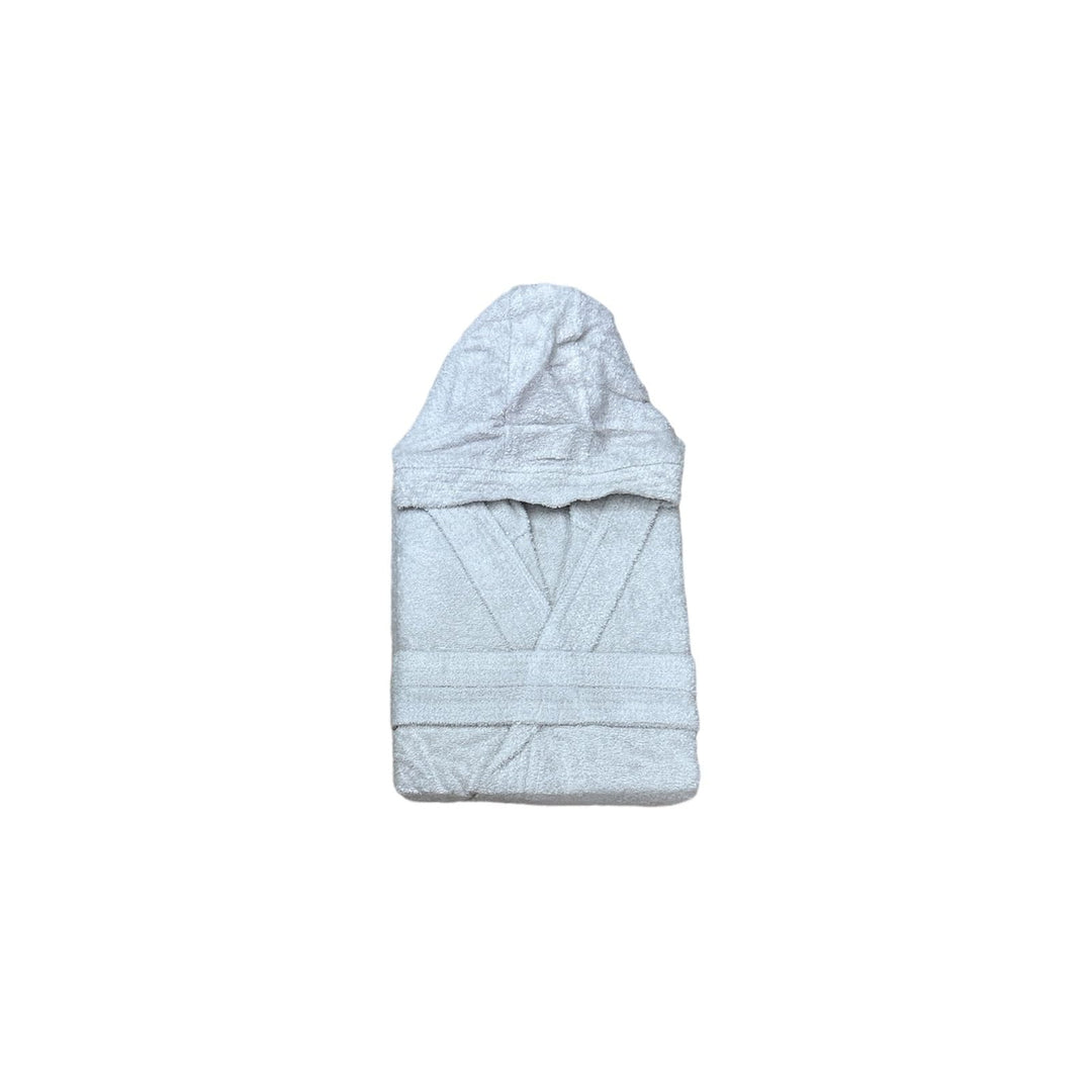 Bassetti accappatoio spugna da 360 g/m² uomo donna con cappuccio (XL, Fumo) 40x80 Grün, 40x80 Gr&amp;