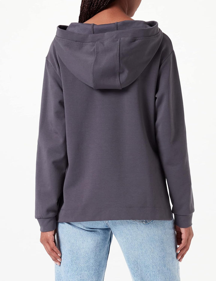 Sisley Damen Hooded Sweatshirt XS Dark Grey 0h7, XS Dark Grey 0h7