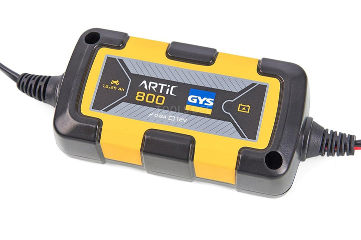 GYS Ladegerät Batterieladegeräte Kfz automatisches Ladegerät speziell für 12V-Batterien von Motorräd