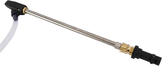 Hochdruckreiniger-Sandstrahlset - Nassschleifer mit Düsenspitzen, Schutzbrille, 1/4" Schnellkupplung