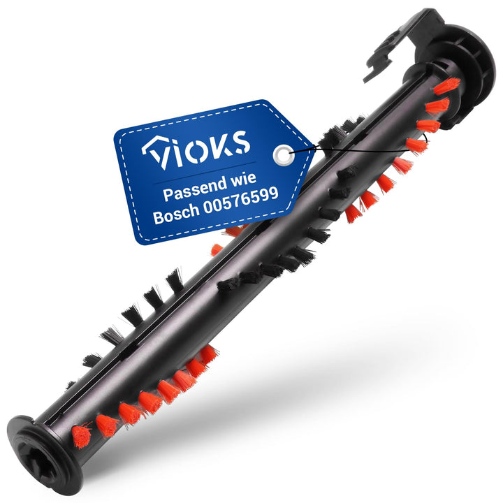 VIOKS Walzenbürste 257 mm Ersatz für Bosch Bürste 00576599 & Bürstenrolle für Staubsauger Bosch Athl