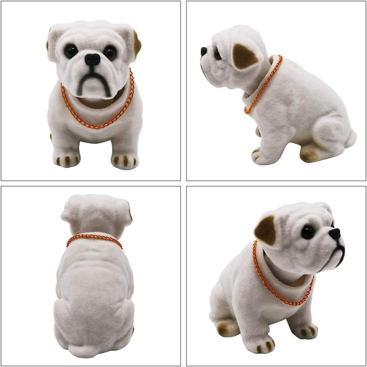 MonLiya Nette Nicken Schütteln Kopf Hund Verzierungen Wackelhund Auto-Innendekoration Ornament Statu