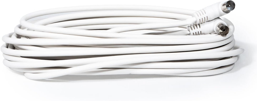 Levitantes 10 m RG6U TV-Kabel mit Stecker auf Stecker