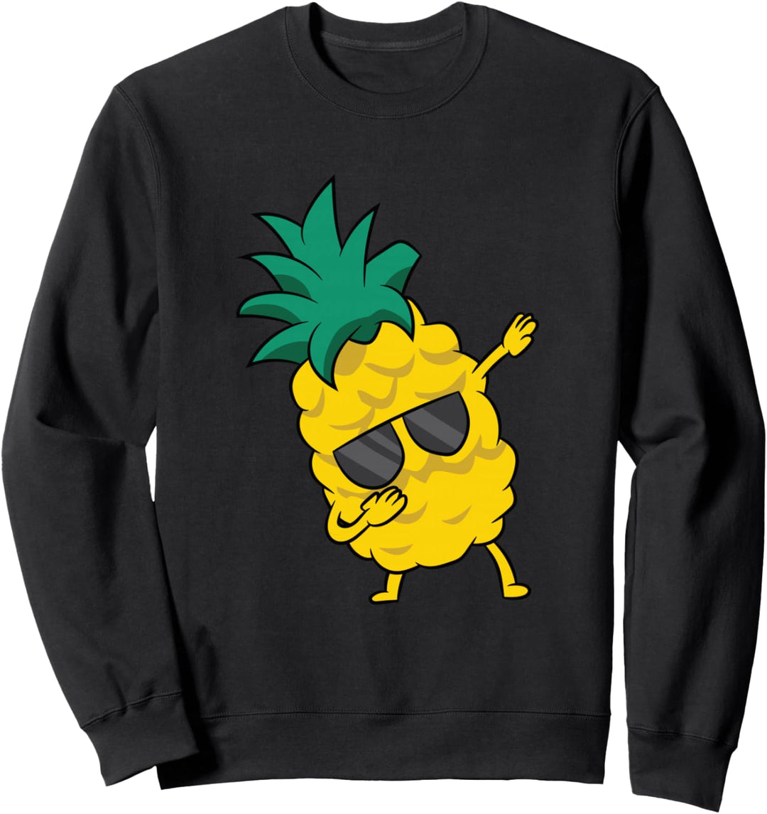 Ananas mit Sonnenbrille Dabbing Pineapple Sweatshirt