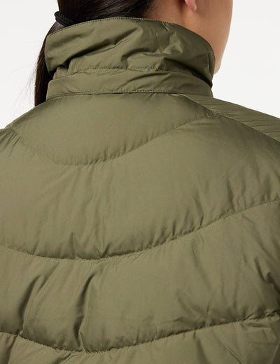 Jack Wolfskin Damen SELENIUM COAT winddichter Daunenmantel, granite, XXL