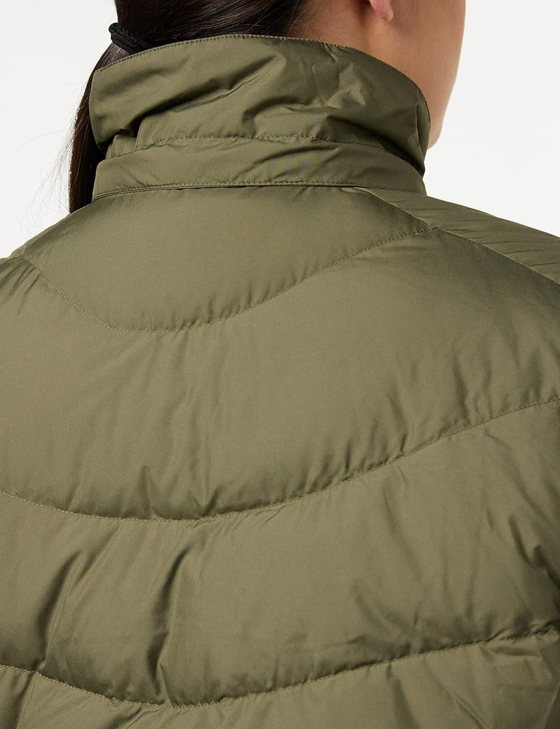 Jack Wolfskin Damen SELENIUM COAT winddichter Daunenmantel, granite, XXL