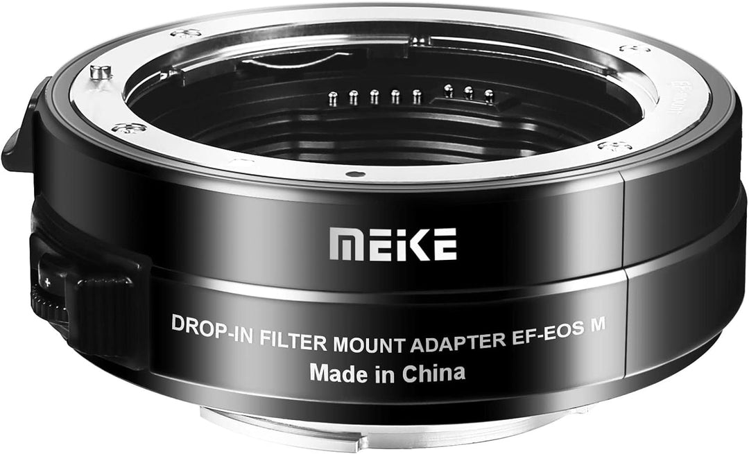 Meike MK-EFTM-C Drop-in Filter Autofokus Mount Objektivadapter für Canon EF/EF-S auf EOS M Kameras m